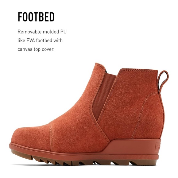 Sorel Women’s Evie Pull-On Booties - Waterproof Suede Leather - Picture 12 of 16